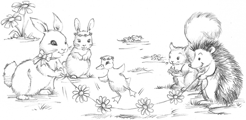 Иллюстрация к книге — Щенок Поппи, или Сонные чары [i_010.jpg]