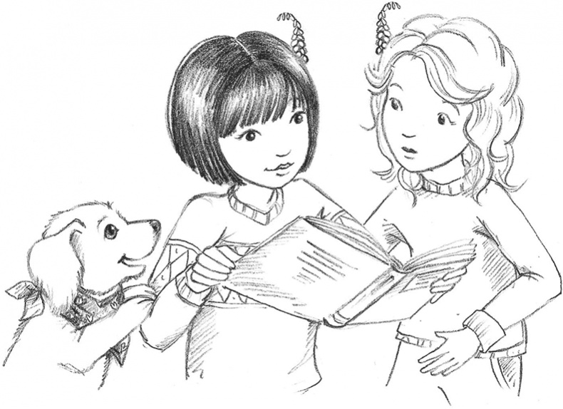 Иллюстрация к книге — Щенок Поппи, или Сонные чары [i_020.jpg]