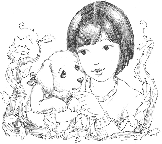 Иллюстрация к книге — Щенок Поппи, или Сонные чары [i_029.jpg]