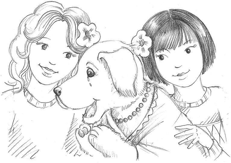 Иллюстрация к книге — Щенок Поппи, или Сонные чары [i_049.jpg]