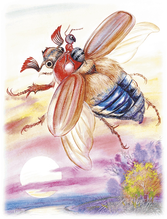 Иллюстрация к книге — Приключения Муравьишки [i_026.jpg]