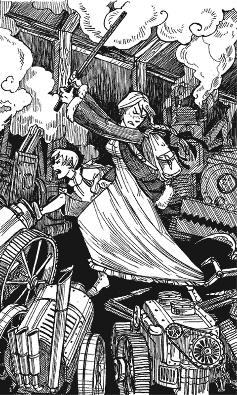 Иллюстрация к книге — Молли Блэкуотер. Сталь, пар и магия [i_017.jpg]