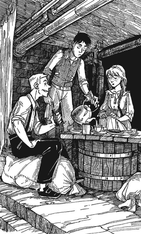 Иллюстрация к книге — Молли Блэкуотер. Сталь, пар и магия [i_020.jpg]