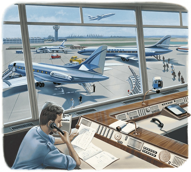 Иллюстрация к книге — Маруся и весёлая поездка: на самолёте, на поезде [i_008.jpg]