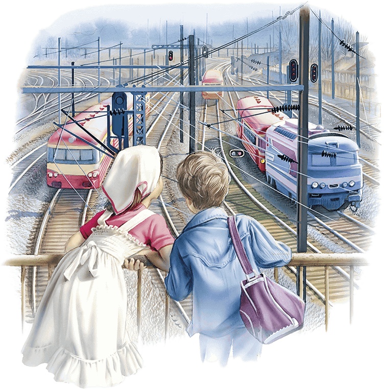 Иллюстрация к книге — Маруся и весёлая поездка: на самолёте, на поезде [i_019.jpg]