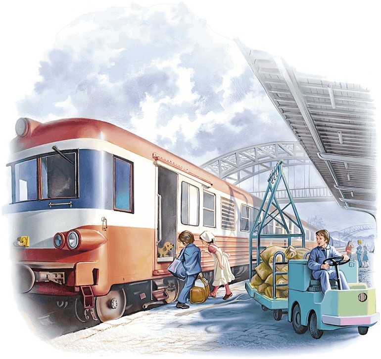Иллюстрация к книге — Маруся и весёлая поездка: на самолёте, на поезде [i_032.jpg]