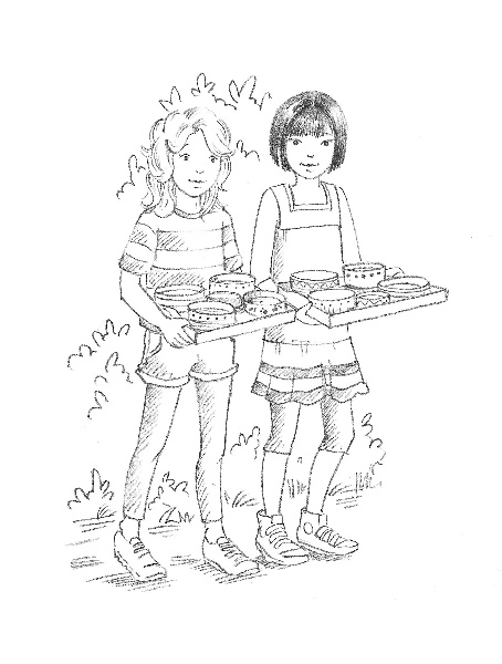 Иллюстрация к книге — Котёнок Амелия, или Колокольчик-невидимка [i_004.jpg]