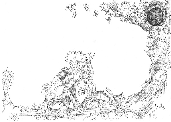 Иллюстрация к книге — Котёнок Амелия, или Колокольчик-невидимка [i_018.jpg]