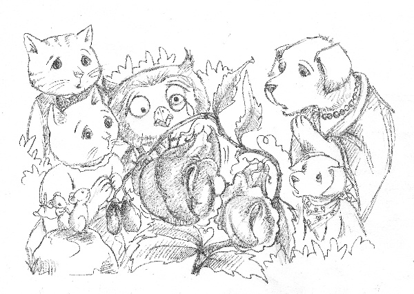 Иллюстрация к книге — Котёнок Амелия, или Колокольчик-невидимка [i_021.jpg]