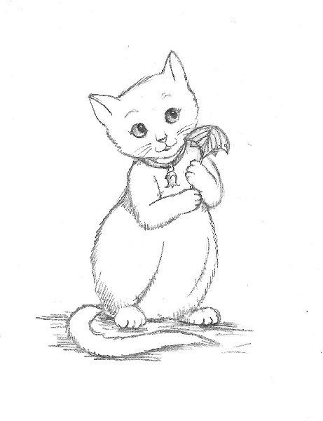 Иллюстрация к книге — Котёнок Амелия, или Колокольчик-невидимка [i_029.jpg]