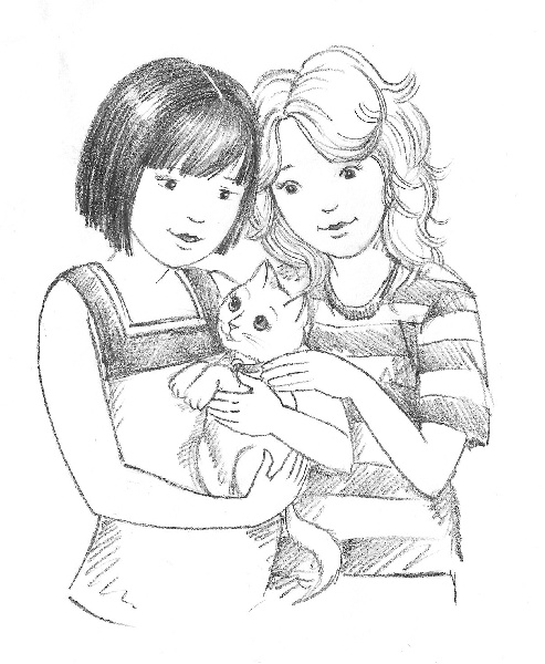 Иллюстрация к книге — Котёнок Амелия, или Колокольчик-невидимка [i_074.jpg]