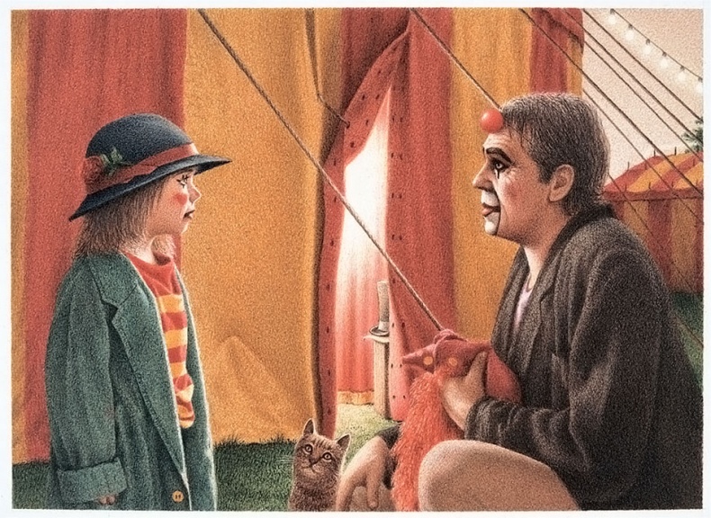 Иллюстрация к книге — Сара и клоун [i_018.jpg]