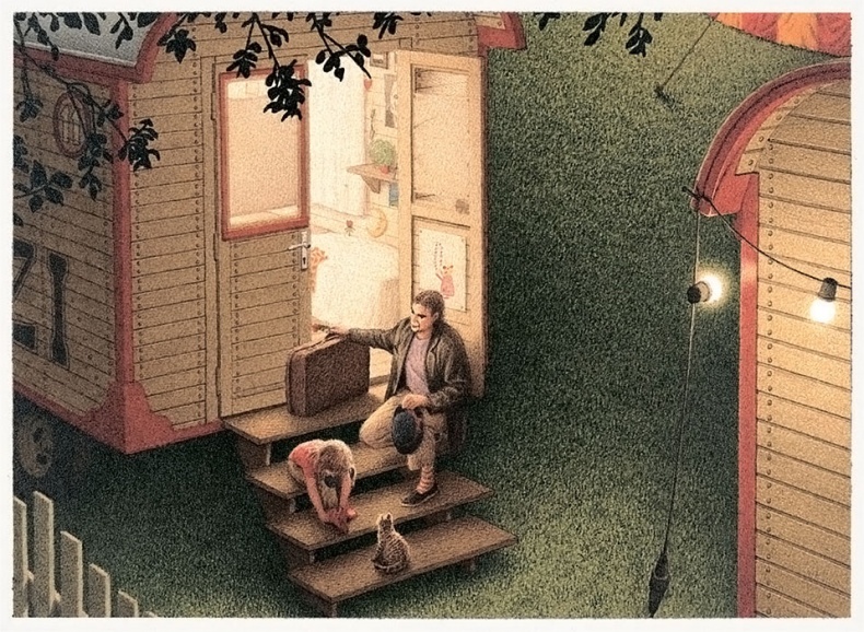 Иллюстрация к книге — Сара и клоун [i_019.jpg]