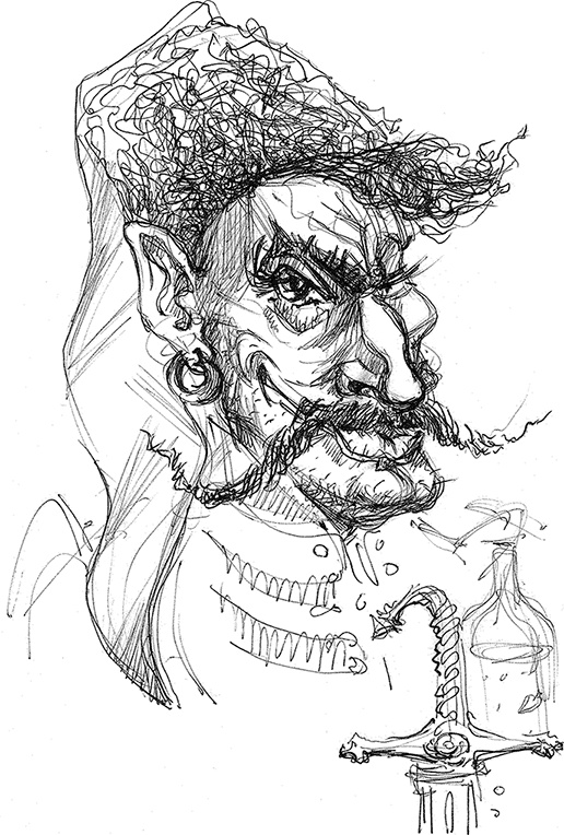 Иллюстрация к книге — Ночь на хуторе близ Диканьки [i_006.jpg]