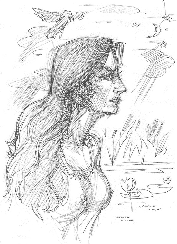 Иллюстрация к книге — Ночь на хуторе близ Диканьки [i_014.jpg]