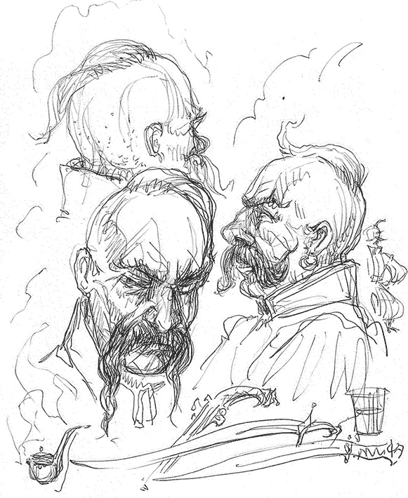 Иллюстрация к книге — Ночь на хуторе близ Диканьки [i_020.jpg]