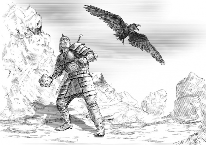 Иллюстрация к книге — Сильные. Книга 2. Черное сердце [title22.jpg]