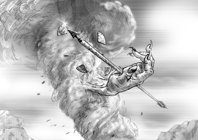 Иллюстрация к книге — Сильные. Книга 2. Черное сердце [title23.jpg]