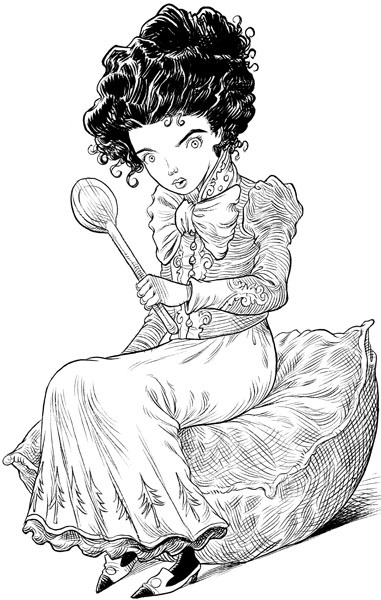 Иллюстрация к книге — Юная леди Гот и грозовые псы [_131.jpg]