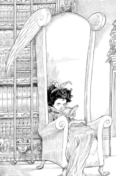 Иллюстрация к книге — Юная леди Гот и грозовые псы [_4.jpg]