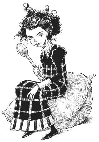 Иллюстрация к книге — Юная леди Гот и призрак мышонка [i_051.jpg]