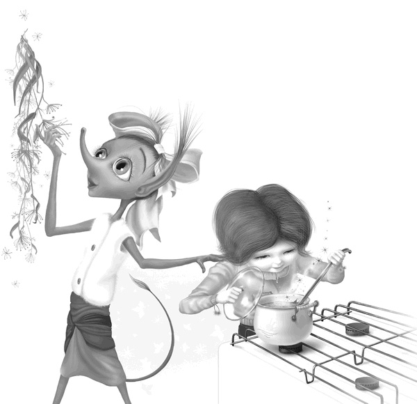 Иллюстрация к книге — Кто живёт на чердаке? Сказки про домовых [i_014.jpg]