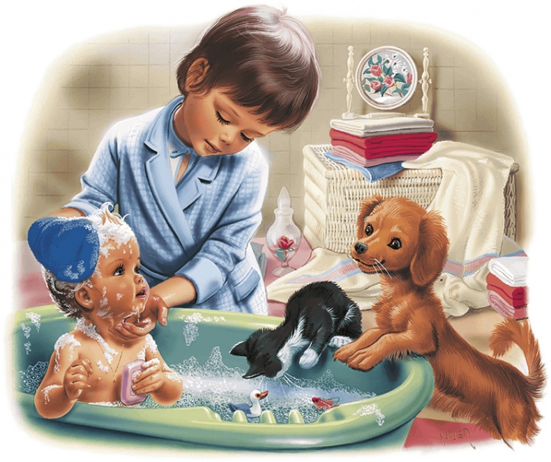 Иллюстрация к книге — Маруся и её друзья: день рождения, младший брат [i_021.jpg]