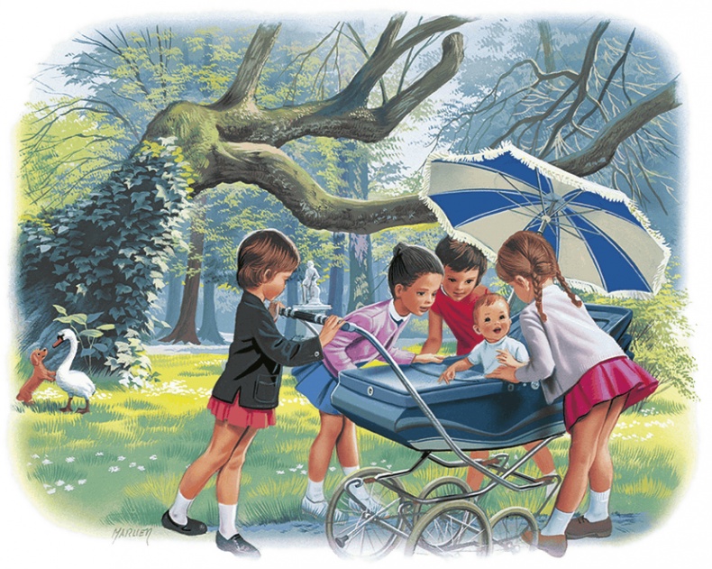 Иллюстрация к книге — Маруся и её друзья: день рождения, младший брат [i_027.jpg]