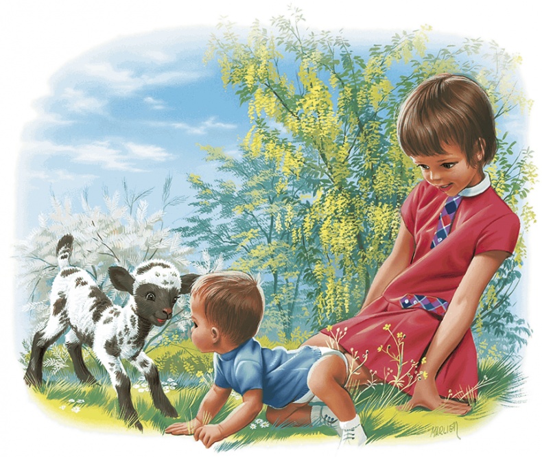 Иллюстрация к книге — Маруся и её друзья: день рождения, младший брат [i_032.jpg]