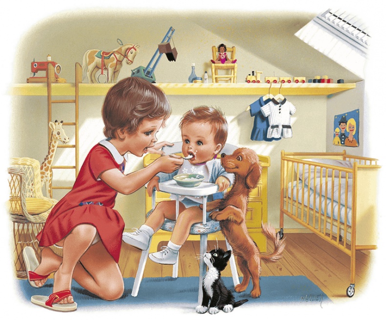 Иллюстрация к книге — Маруся и её друзья: день рождения, младший брат [i_033.jpg]