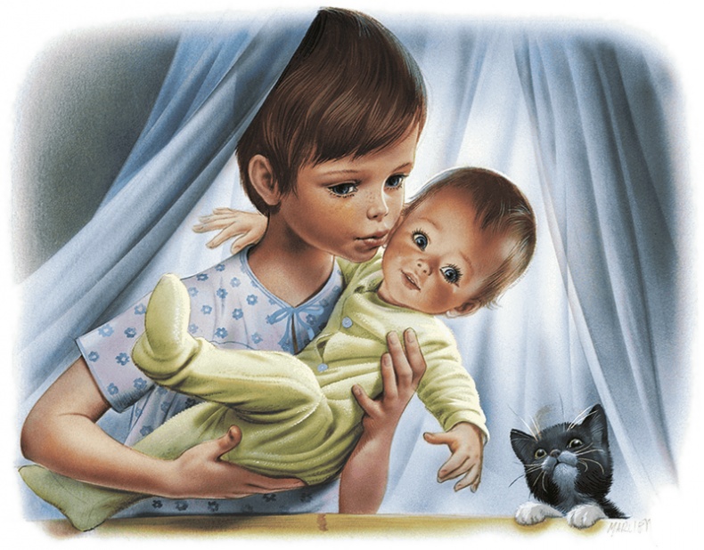 Иллюстрация к книге — Маруся и её друзья: день рождения, младший брат [i_034.jpg]