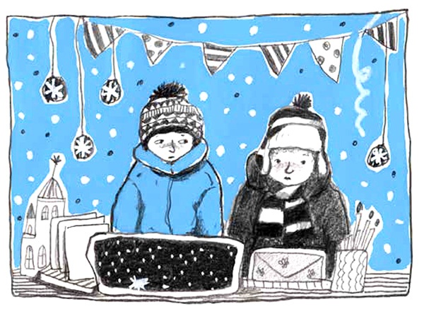 Иллюстрация к книге — Рассказы про Франца и Рождество [i_004.jpg]