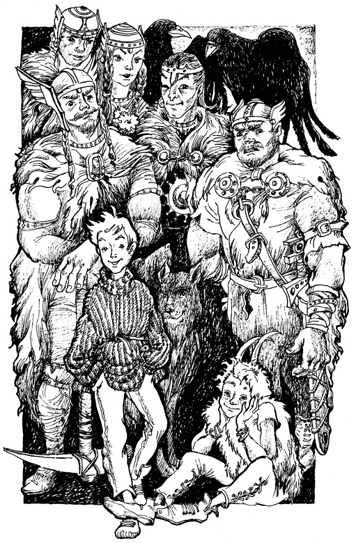 Иллюстрация к книге — Огонь и заклятие, или Восемь дней с Люком [i_002.jpg]