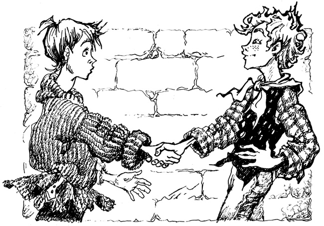 Иллюстрация к книге — Огонь и заклятие, или Восемь дней с Люком [i_009.jpg]