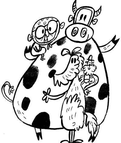 Иллюстрация к книге — Про Бабаку Косточкину-2 [i_166.jpg]