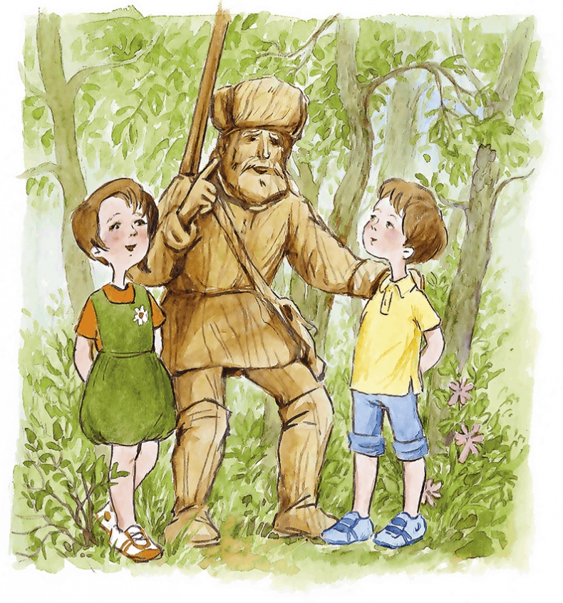 Иллюстрация к книге — Людмилка и Тим в сказочном саду [i_045.jpg]