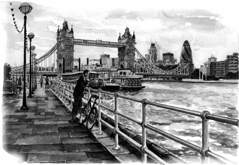 Иллюстрация к книге — Поцелуй под омелой [akv_london2001aaa.jpg]