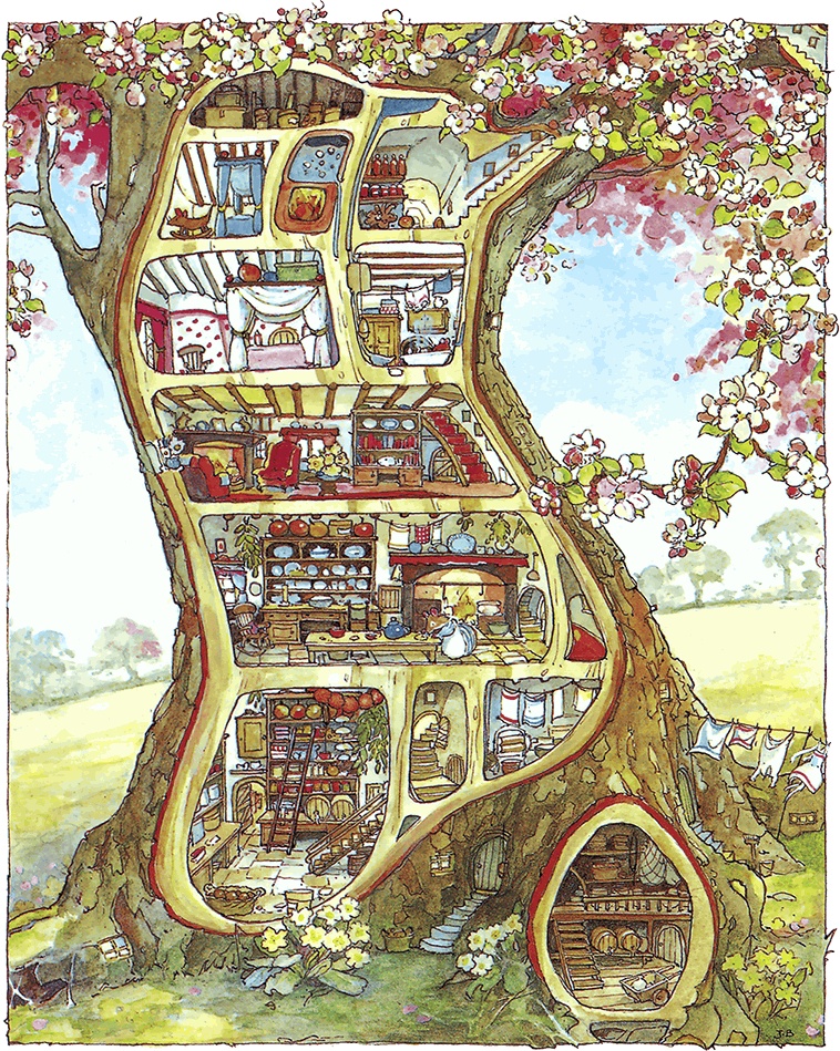 Иллюстрация к книге — Сказки и истории Ежевичной поляны (сборник) [i_003.jpg]