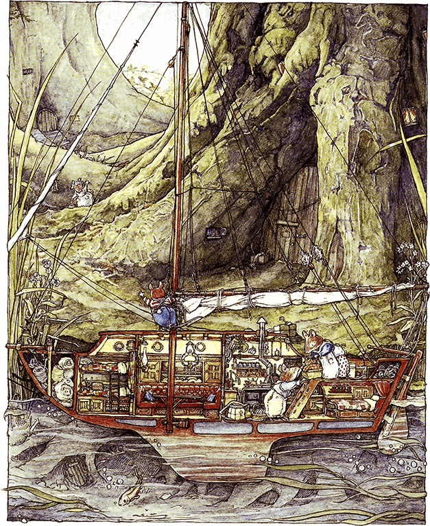 Иллюстрация к книге — Сказки и истории Ежевичной поляны (сборник) [i_156.jpg]