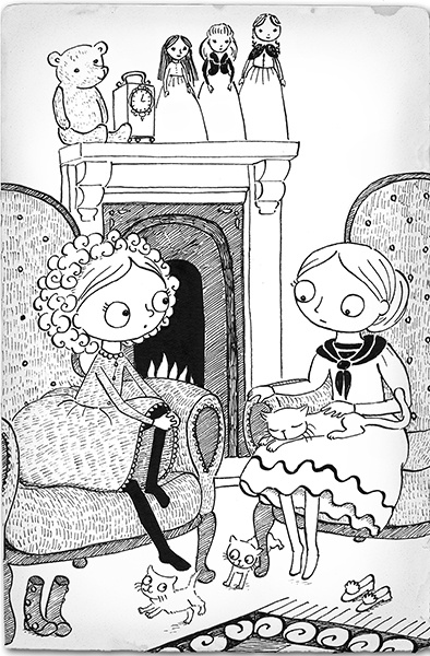 Иллюстрация к книге — Секрет пролитых чернил [i_002.jpg]