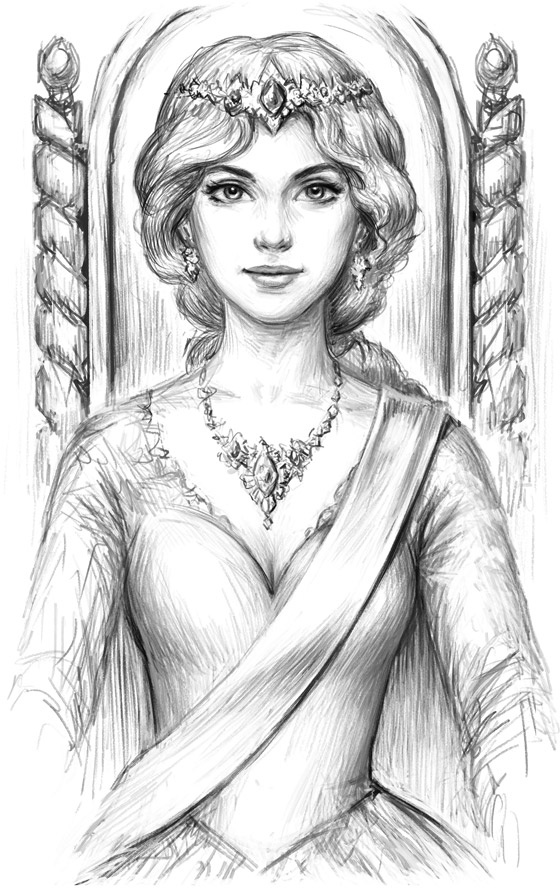 Иллюстрация к книге — Королевская кровь. Проклятый трон [i_003.jpg]