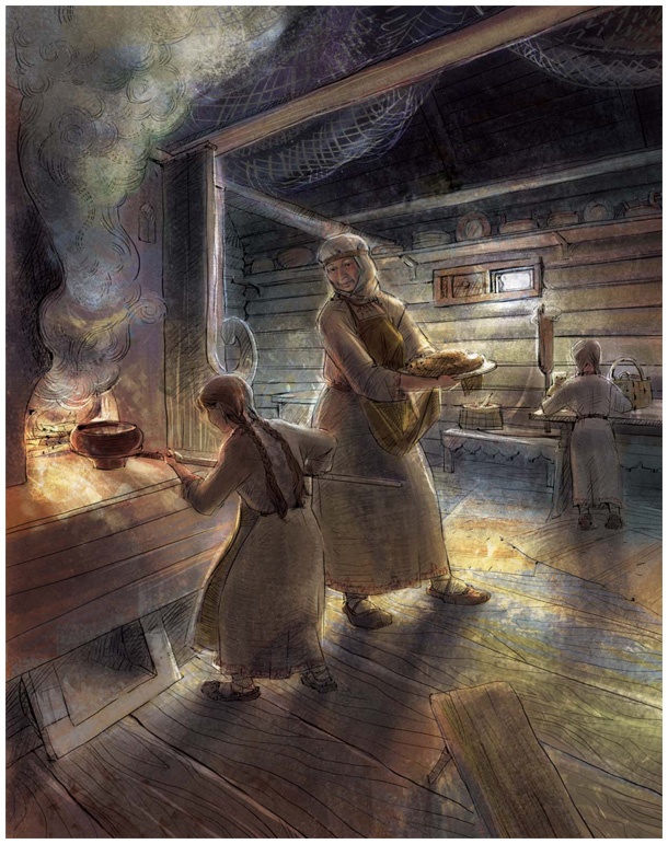 Иллюстрация к книге — Как жили на Руси [i_014.jpg]