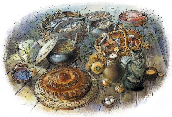 Иллюстрация к книге — Как жили на Руси [i_016.jpg]