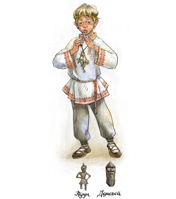 Иллюстрация к книге — Как жили на Руси [i_035.jpg]