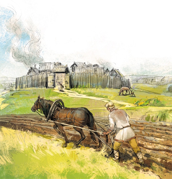 Иллюстрация к книге — Как жили на Руси [i_049.jpg]