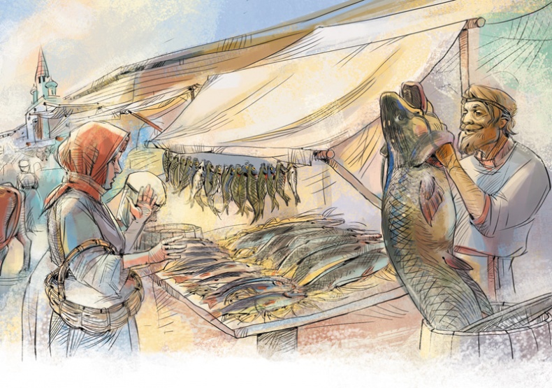 Иллюстрация к книге — Как жили на Руси [i_068.jpg]