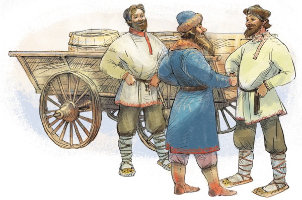 Иллюстрация к книге — Как жили на Руси [i_069.jpg]