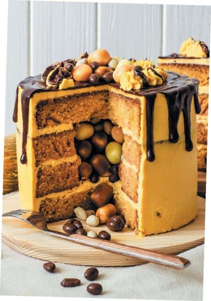 Иллюстрация к книге — Торты с сюрпризом. Шоколадные, сливочные, кофейные, желейные, ореховые, фруктовые [_086_2.jpg]