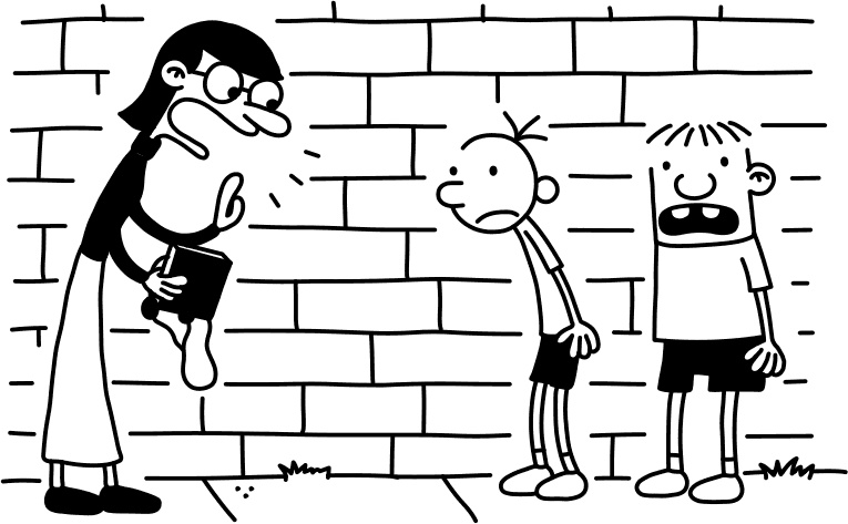 Иллюстрация к книге — Дневник Слабака [i_049.jpg]