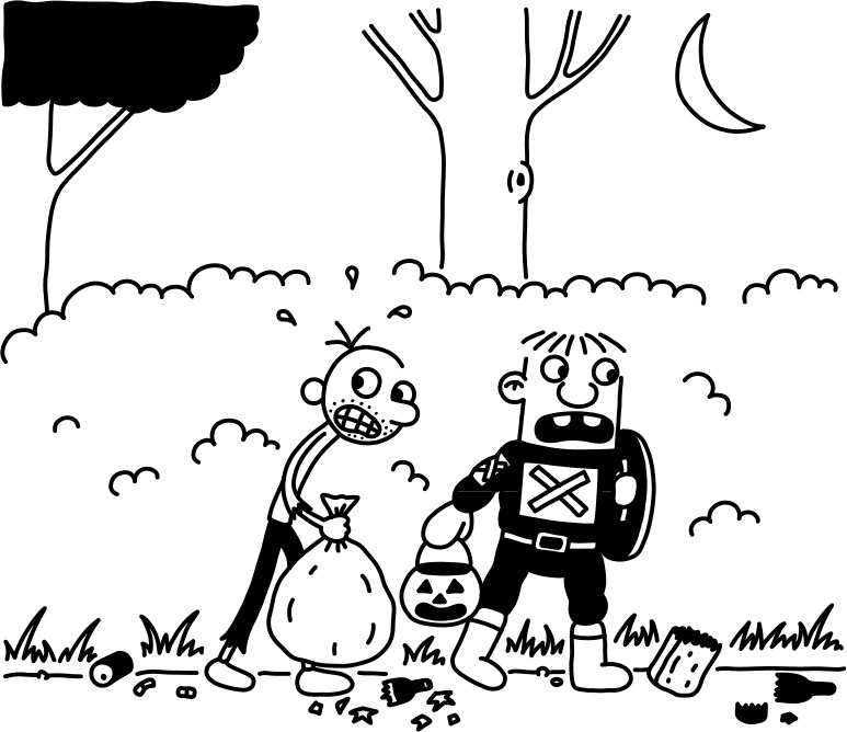 Иллюстрация к книге — Дневник Слабака [i_100.jpg]